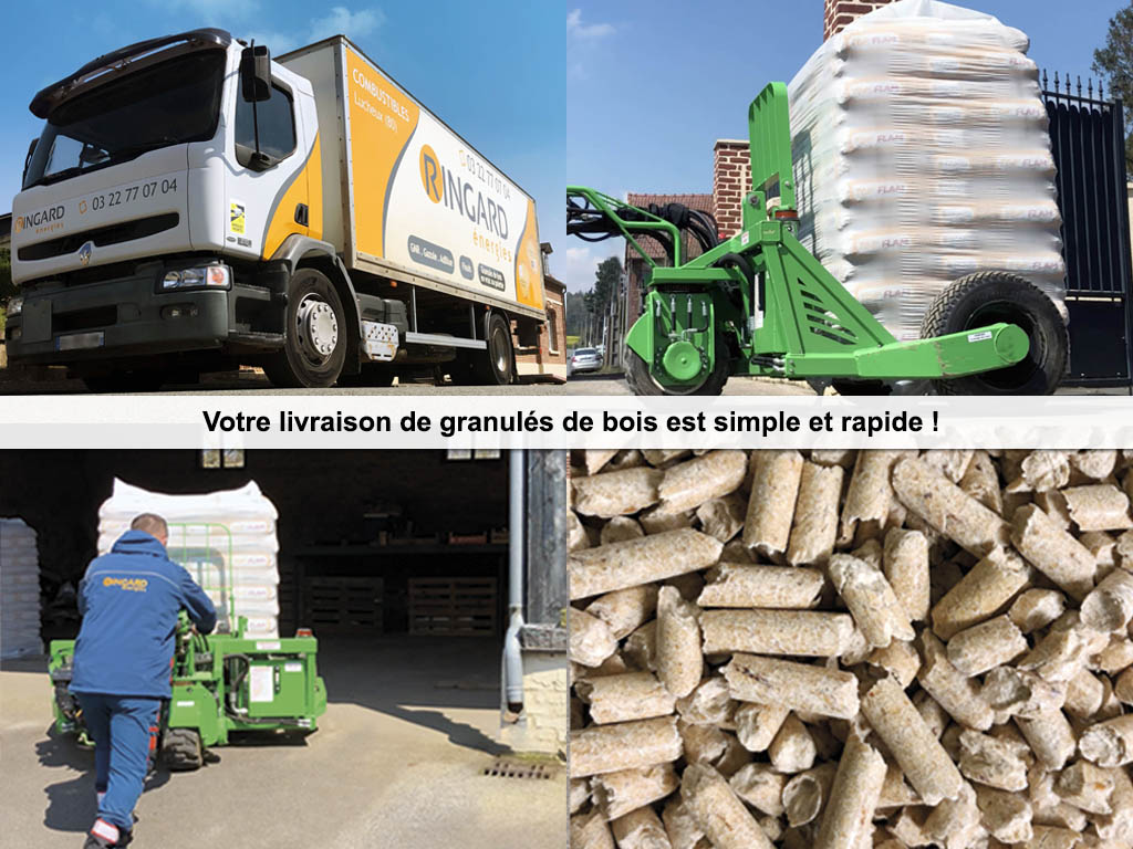 Ringard Énergies livraison granulés de bois hauts de france